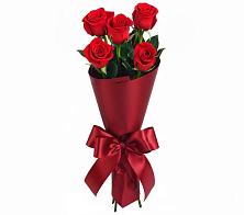 5 Красных роз Эдлесс Лав в Вычегодском Букет 5 Красных роз Эдлесс Лав в Вычегодском