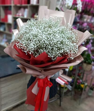 Букет цветов из: Гипсофила в Вычегодском