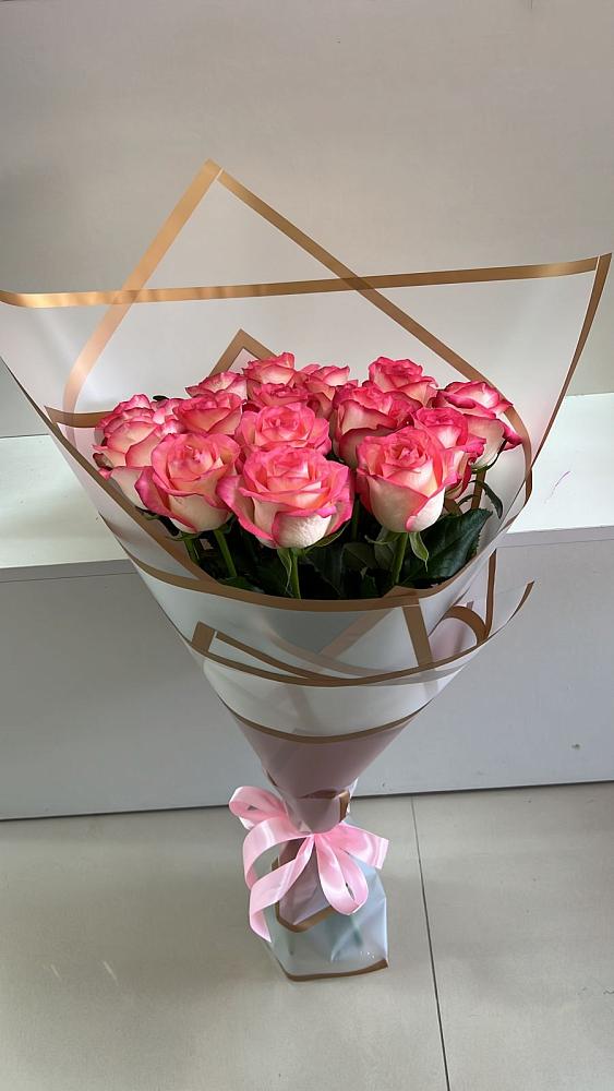 Розовые розы Сеньорита в Вычегодском Букет Розовые розы Сеньорита в Вычегодском