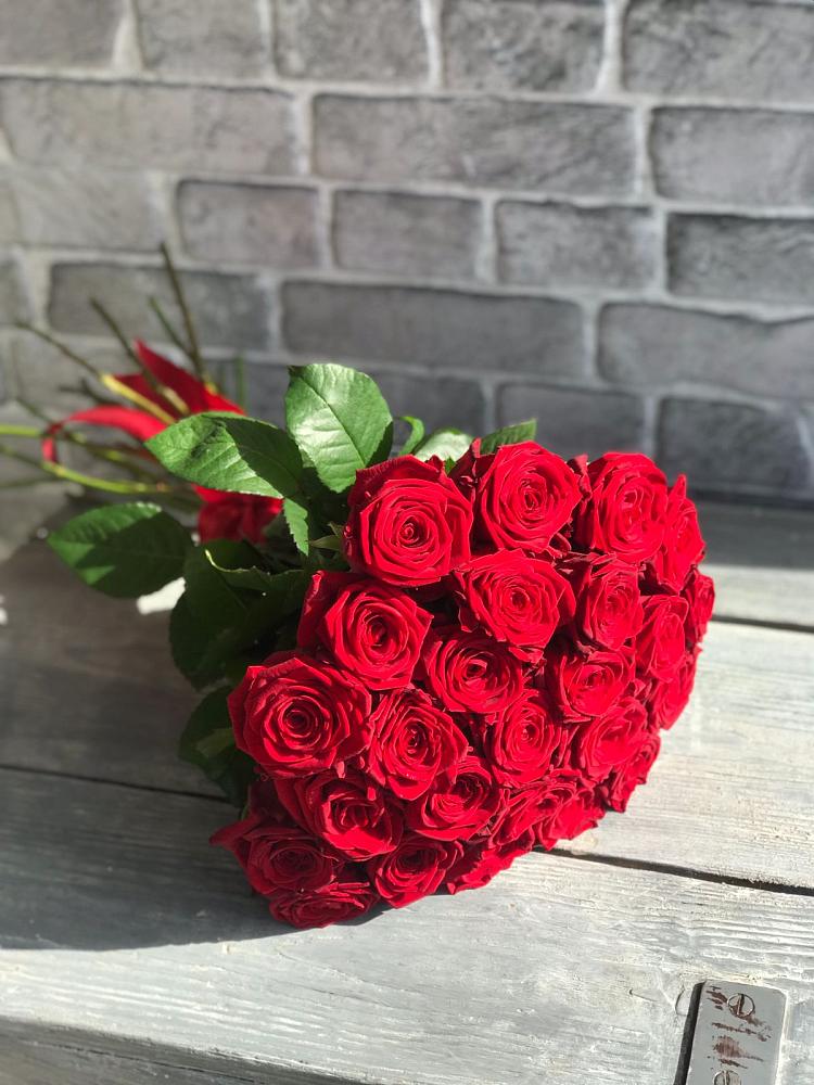 Букет Красные розы Фридом в Вычегодском