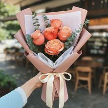 Букет персиковый аромат в Вычегодском Букет цветов из:  Розы в Вычегодском