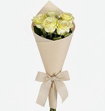 Букет белые крылья в Вычегодском Букет цветов из:  Розы в Вычегодском