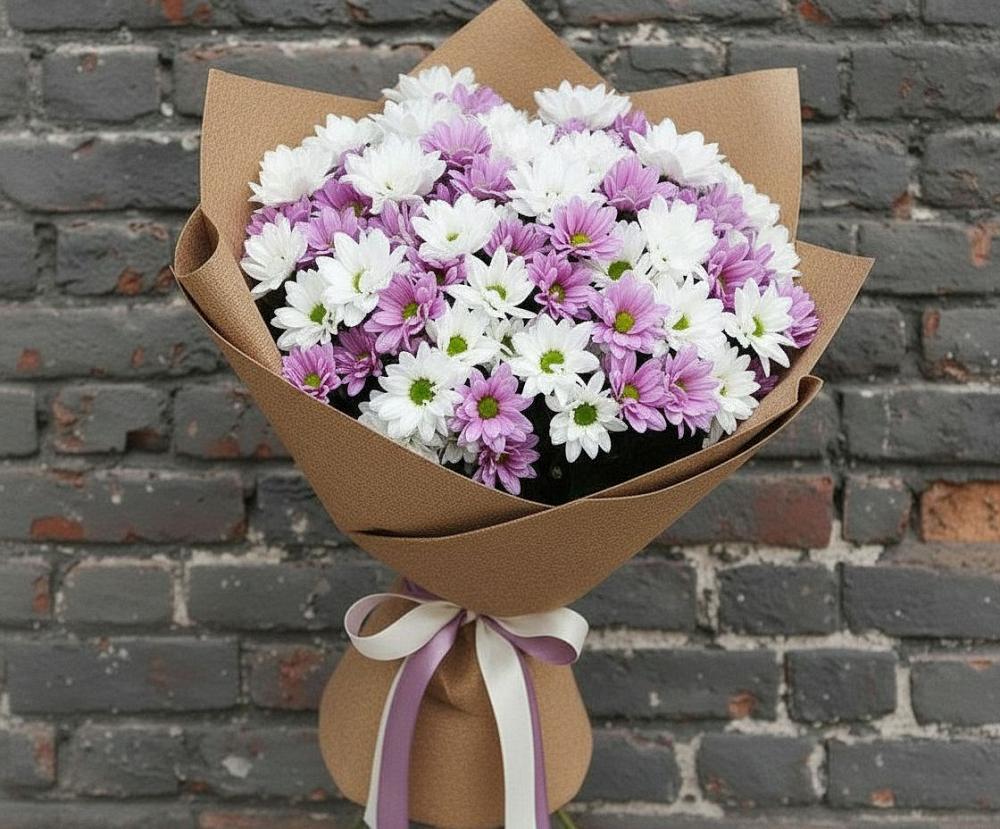 Букет цветов из: Хризантемы в Вычегодском