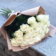 Букет Белые розы Анастасия #REPLACE_PRED# Вычегодском