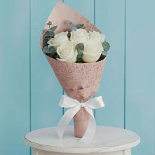 Букет контраст в Вычегодском Букет цветов из:  Розы в Вычегодском