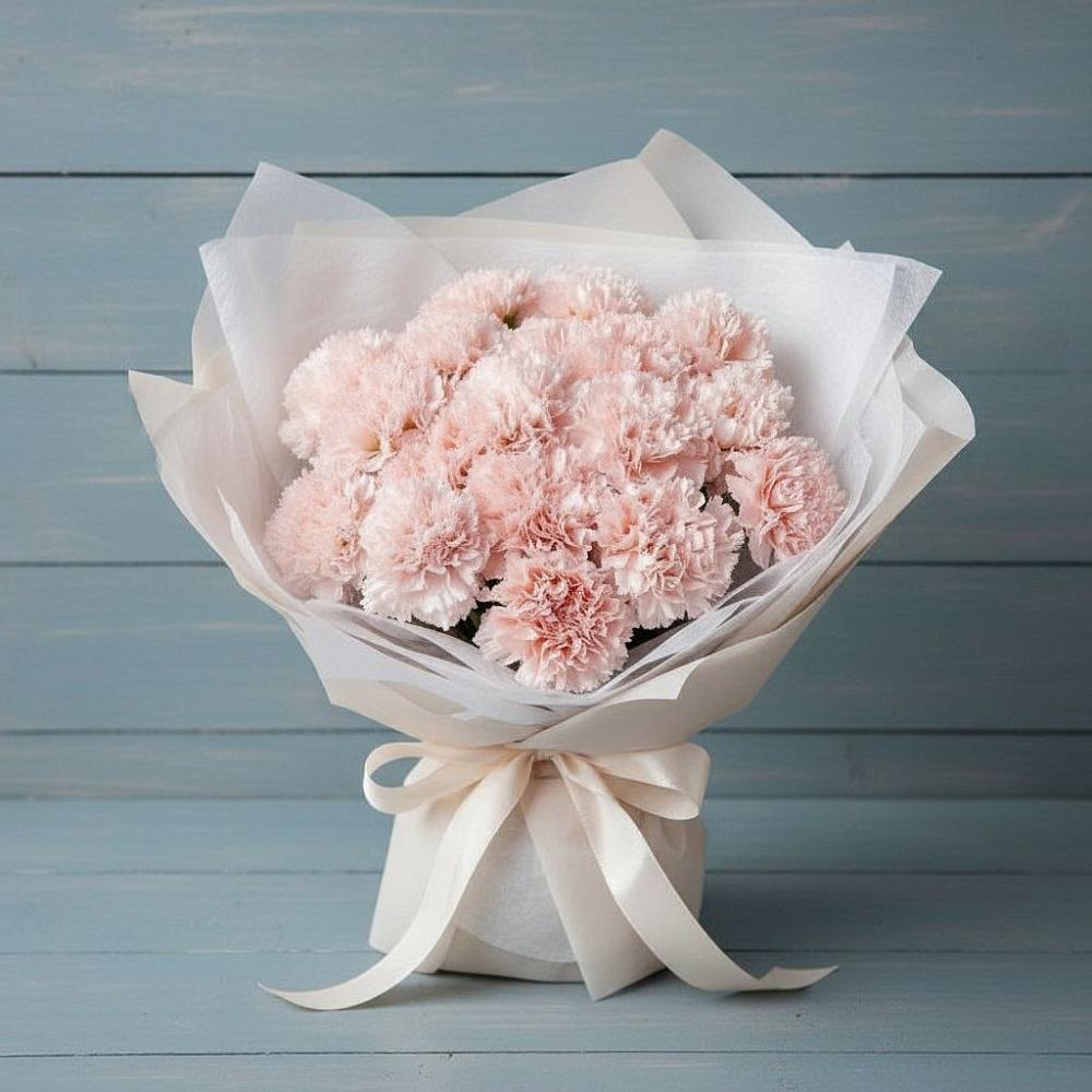 Букет розовые гвоздики в Вычегодском Букет цветов из: Гвоздики в Вычегодском