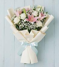 Букет Лилии в Вычегодском Букет цветов из:  Лилии в Вычегодском