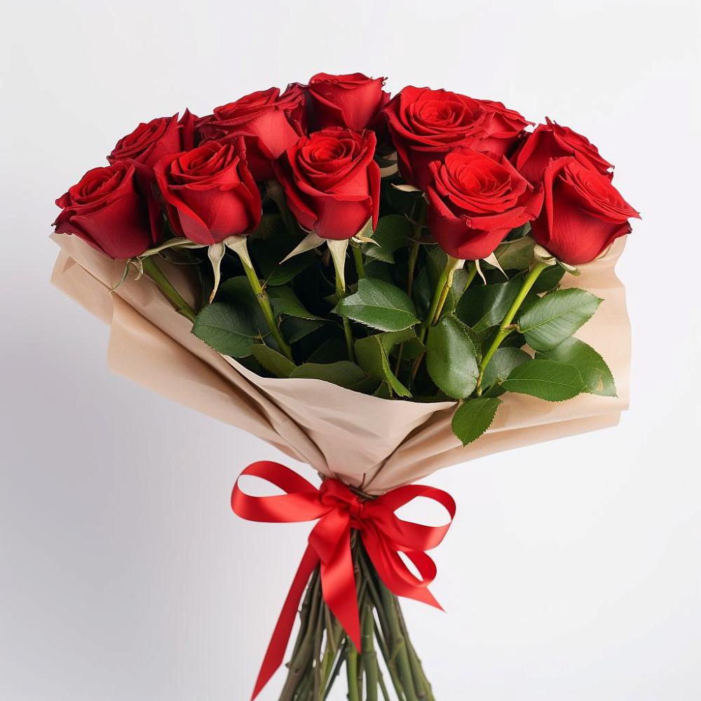 11 Красных роз Эдлесс Лав в Вычегодском Букет 11 Красных роз Эдлесс Лав в Вычегодском